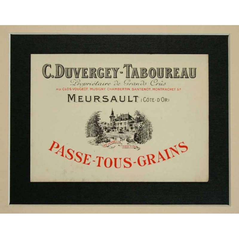 Anonyme Vin Bourgogne