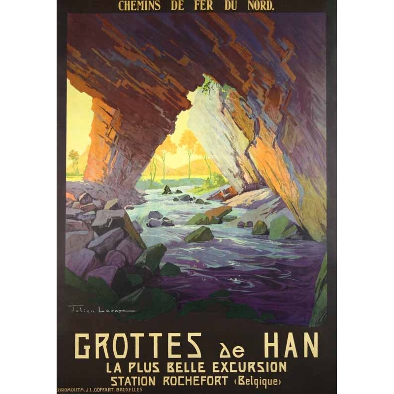 LACAZE  Julien Grottes de Han