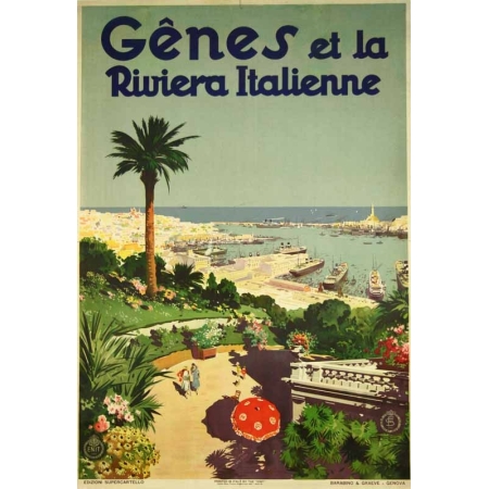 CRAFFONARA AURELIO Genes et la Riviera Italienne