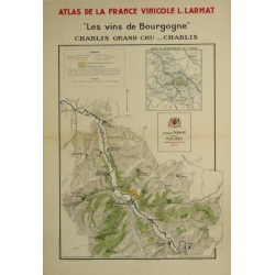 LARMAT Louis Atlas de la France Chablis grand cru Chablis