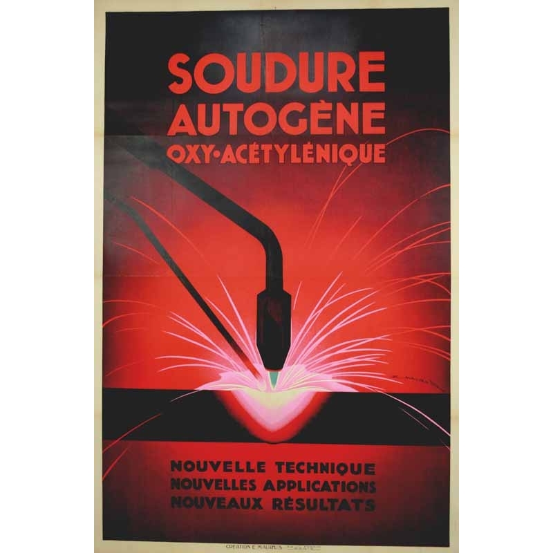 MAURUS E. Soudure autogene