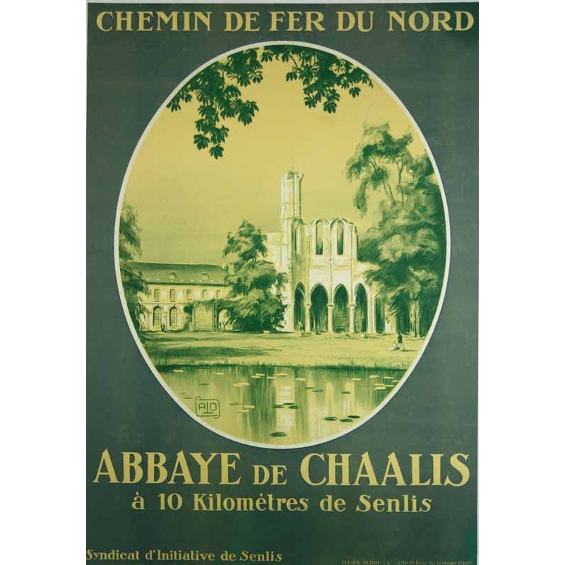 ALO Abbaye de Chaalis-Senlis-Chemin de fer du nord