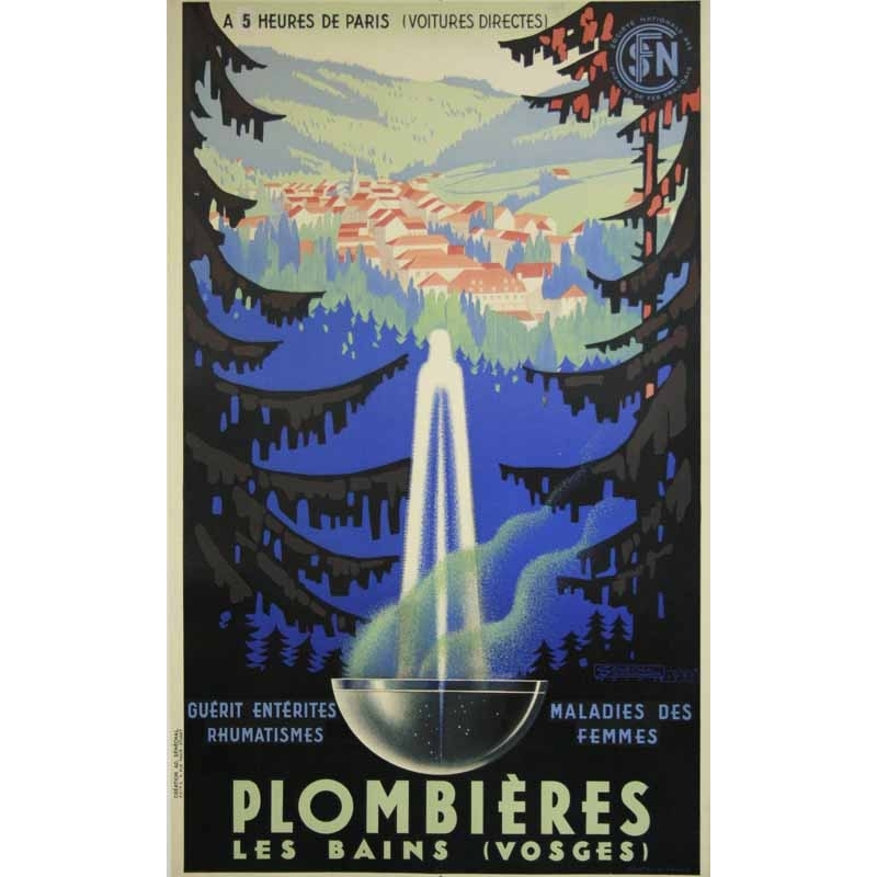 SENECHAL Plombieres-les-Bains Vosges SNCF