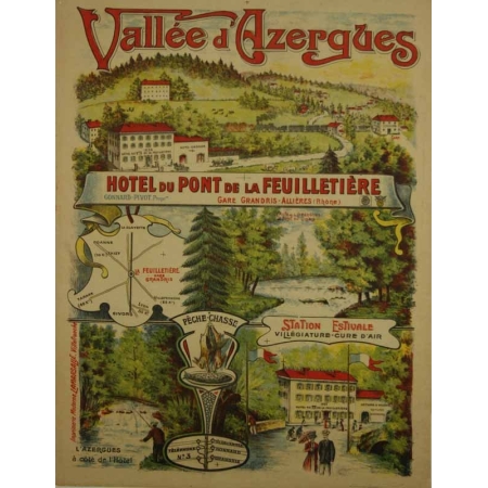 Anonyme Vallee d Azergues Hotel du Pont de la Feuilletiere Rhone