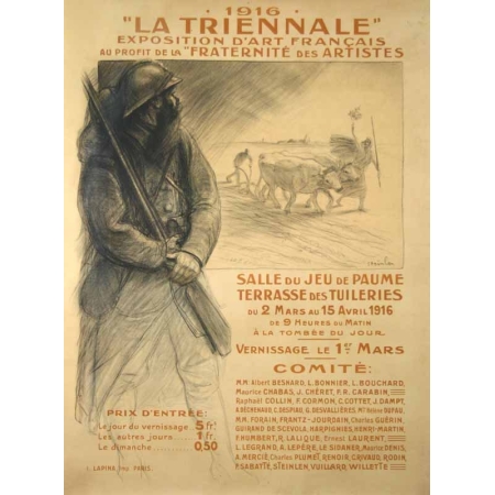 STEINLEN La Triennale - Exposition d Art Français