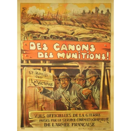 NEUMONT Maurice Des canons des munitions !