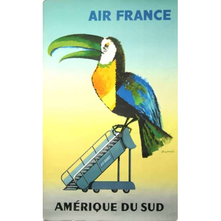 DUBOIS Air France - Amerique du Sud (toucan)