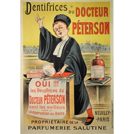 Anonyme Dentifrice du docteur Peterson