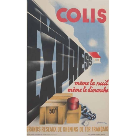 G. HAUESSER Colis Express - Grands Reseaux de Chemin de Fer Français