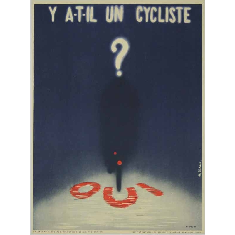 EINHORM H. Y a-t il un cycliste ?