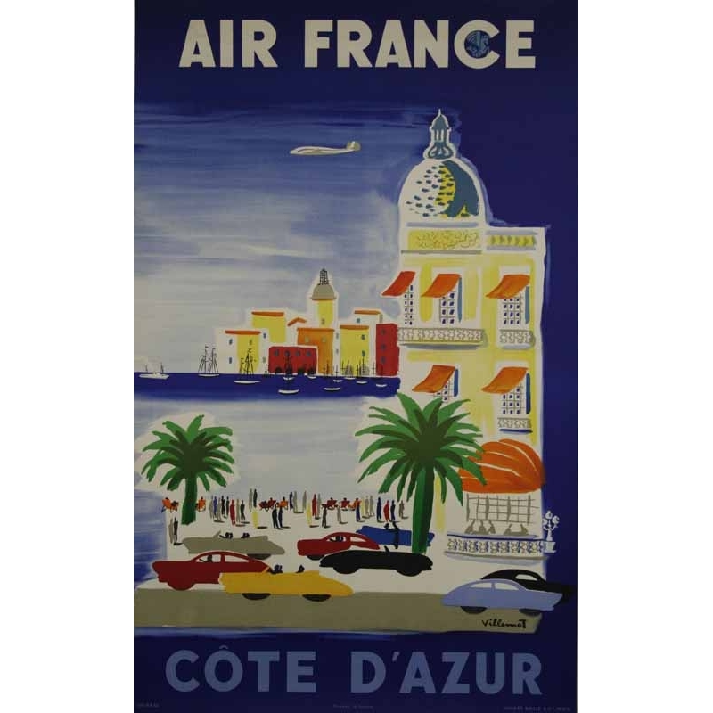 VILLEMOT Air France - Cote d Azur