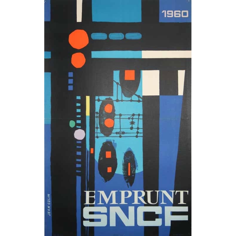 JEAN COLIN SNCF Emprunt 1960