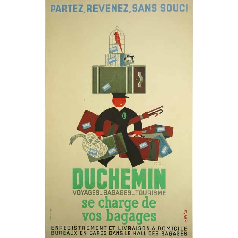 MARCEL LAUREY VENDU duchemin Voyages Bagages - Partez