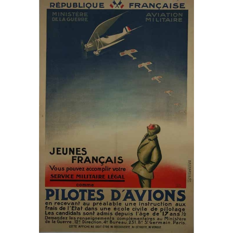 COLIN Paul Jeunes francais vous pouvez ... Pilotes d'avions