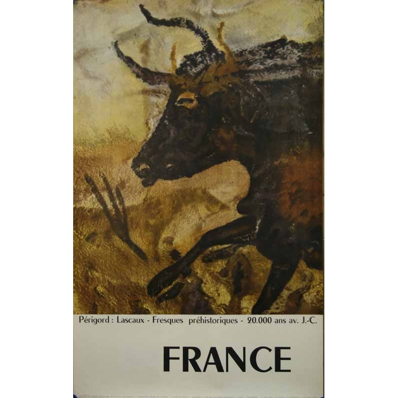 Anonyme Périgord Lascaux Fresques France