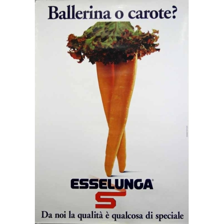 TESTA Ballerina o Carote ? Esselunga