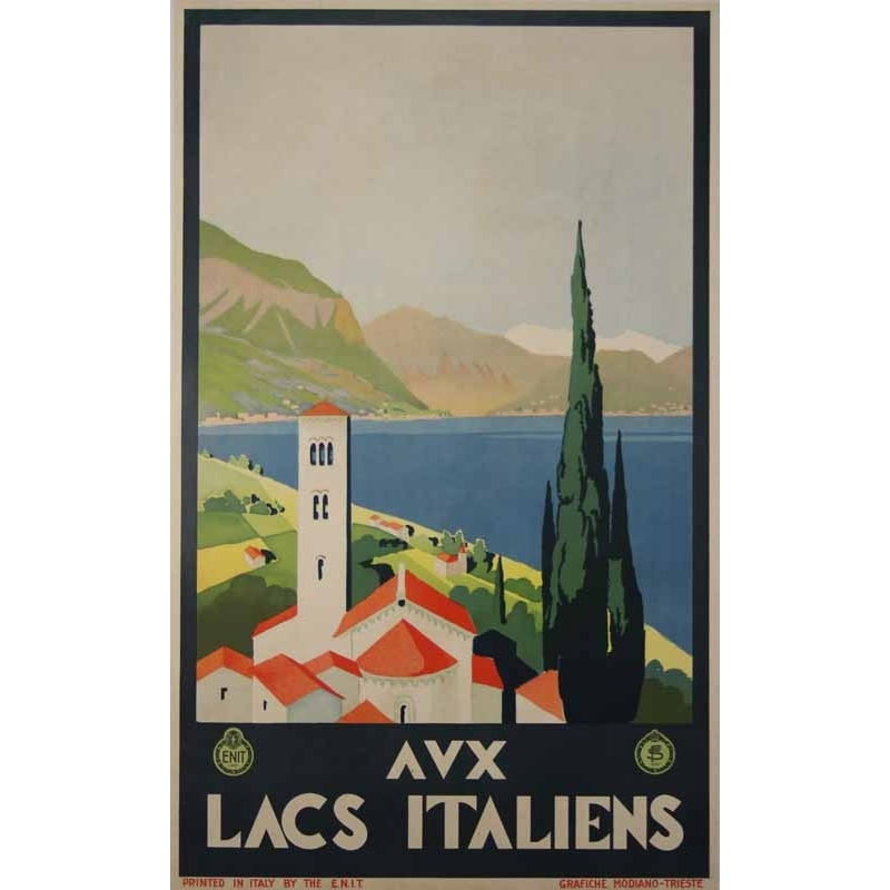 MODIANO - TRIESTRE Aux Lacs Italiens