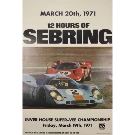 RUSSELL ph: Ed 12 Hours of Sebring 1971