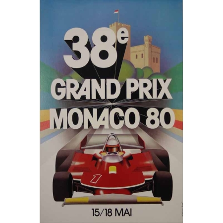 GROGNET 38e Grand prix Monaco 1980