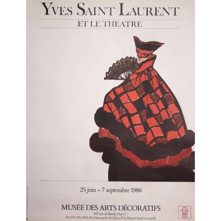 SAINT LAURENT D apres Yves Saint Laurent et le theatre