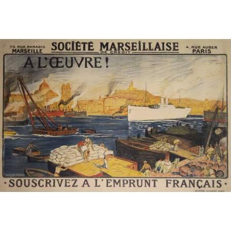 LEROUX Auguste Societe Marseillaise