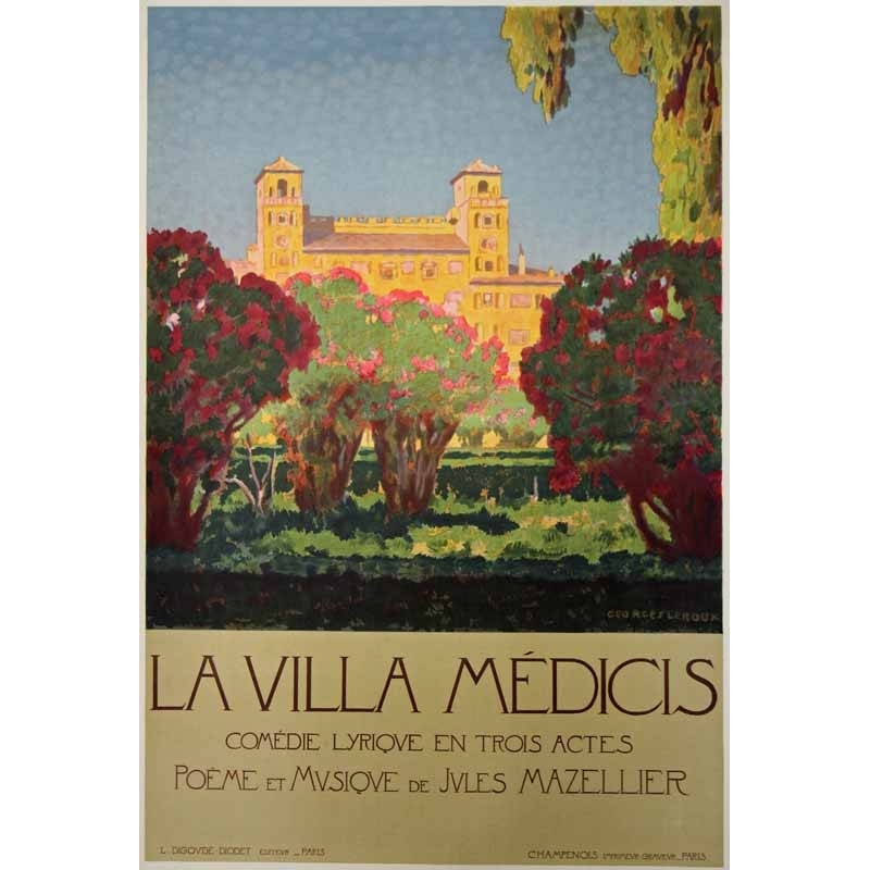 LEROUX Georges La Villa Medicis