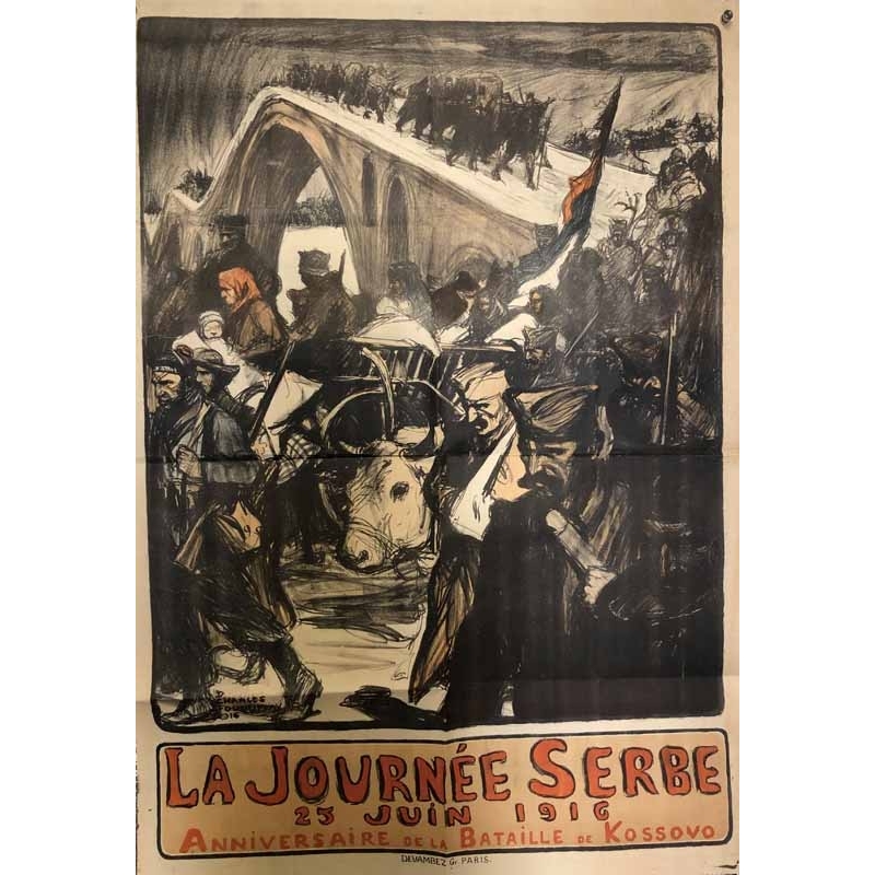 FOUQUERAY D. Charles La journee serbe