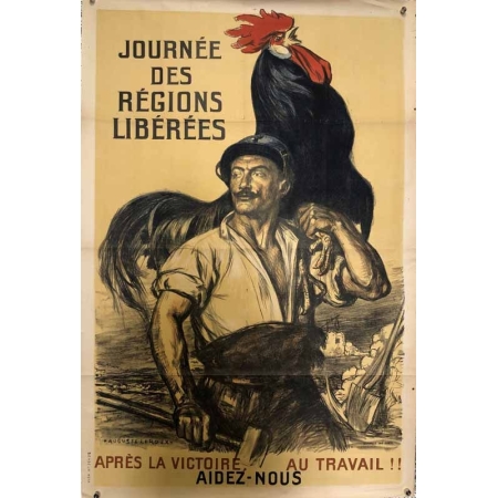 LEROUX Auguste Journee des regions liberees