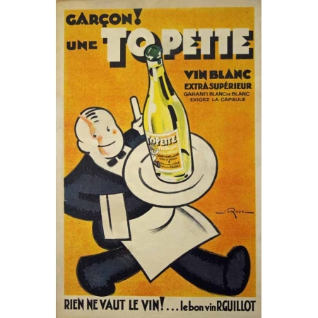 ROUX J. Garçon! Une topette