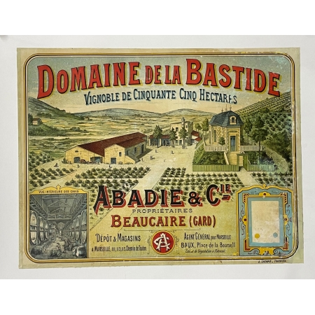 ANO Domaine de la Bastide - Abadie & Cie