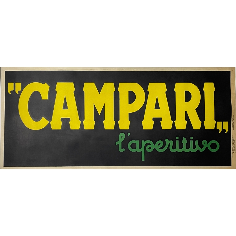CAPPIELLO d'apres Campari l Aperitivo ( bandeau )