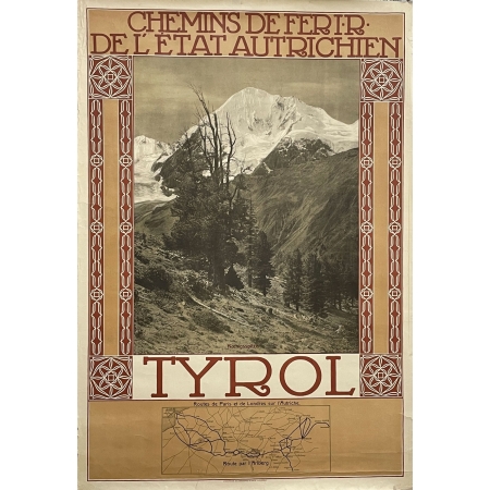 ANO. Tyrol - Koenigsspitze- Routes de paris et de Londres