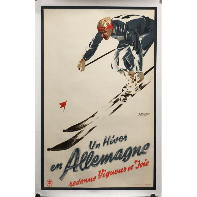 PLESSEN Hans Wilhem Un hiver en Allemagne