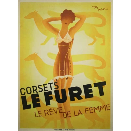 PEROT Roger Corsets Le Furet - Le reve de la femme