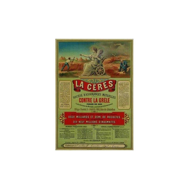 CHERET Jules La terre par E. Zola