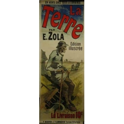 CHERET Jules La terre par E. Zola