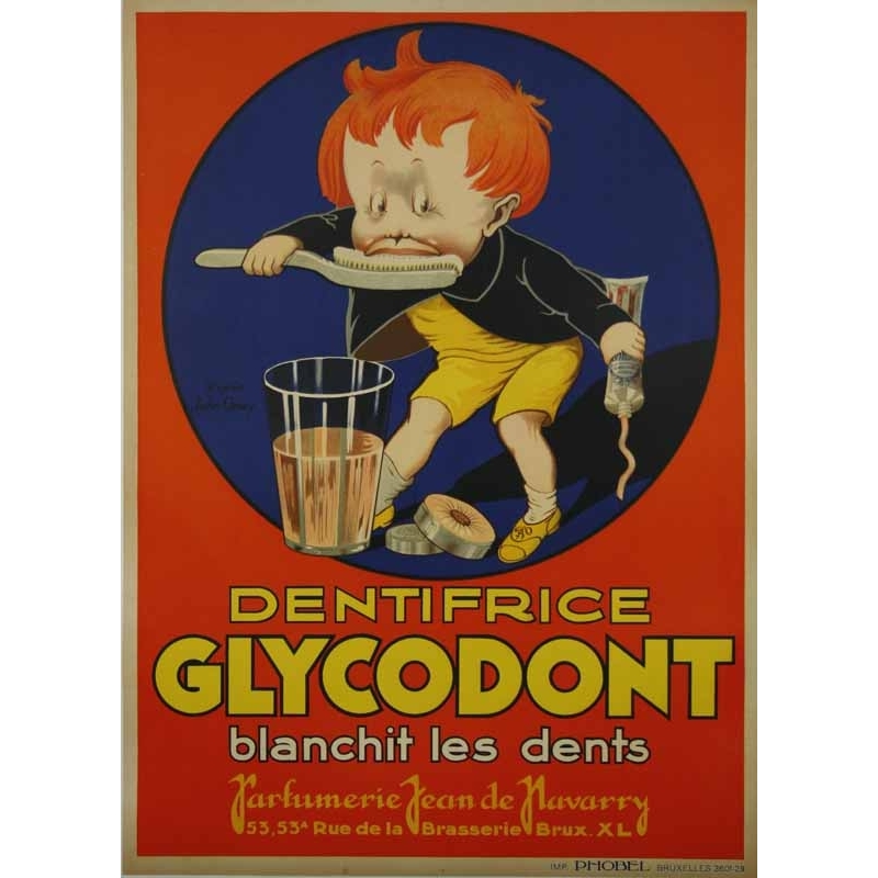 ONWY d'apres Jean Dentifrice Glycodont