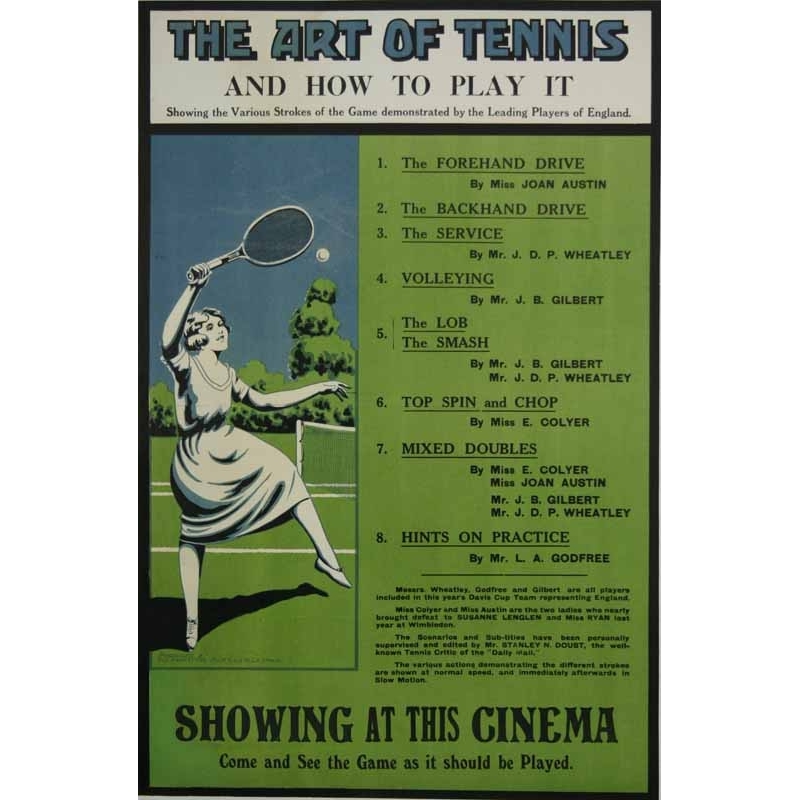 Anonyme The art of tennis and how to play it