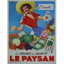 GAILLARD Emm. Et voila  Les graines en sachets le Paysan