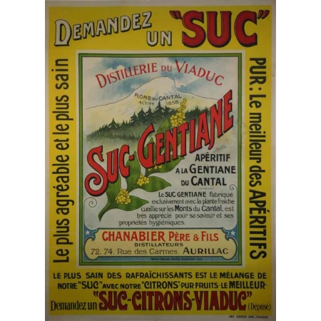 Anonyme Suc Gentiane - Distillerie du Viaduc