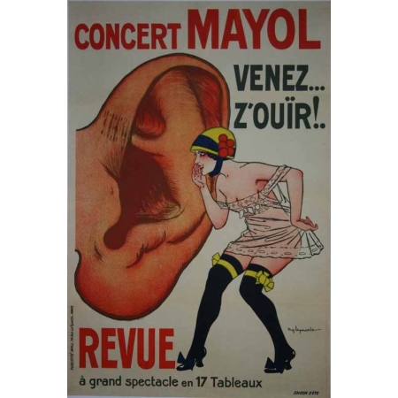 LEYMARIE Aug. Venez… Z Ouïr ! - Concert Mayol