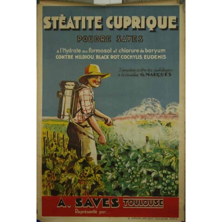 Anonyme Steatite Cuprique - A. Saves