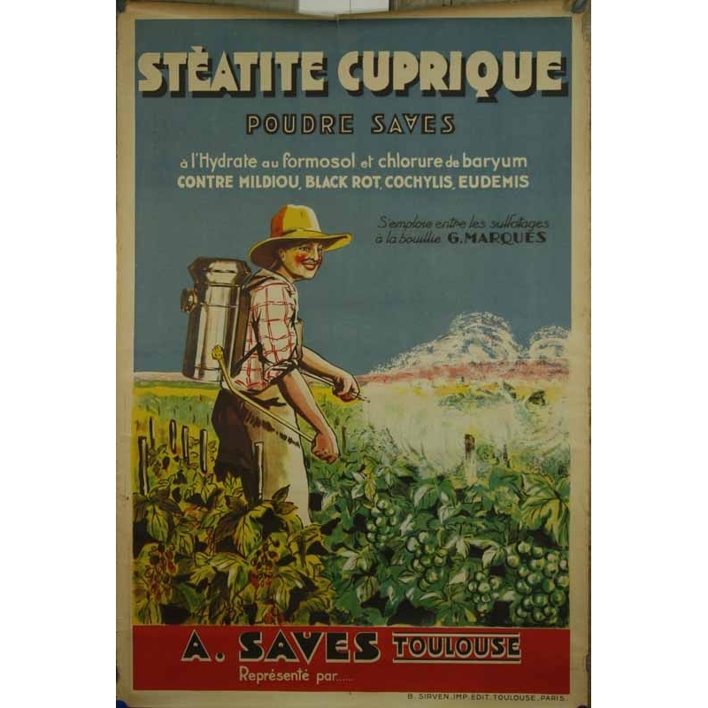Anonyme Steatite Cuprique - A. Saves