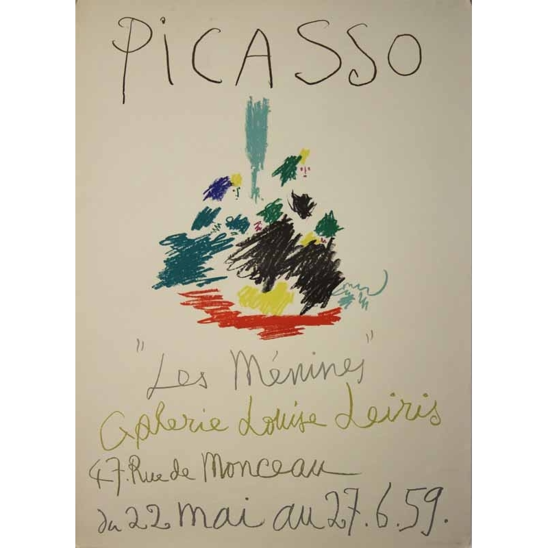 PICASSO Les Menines - Galerie Louise Leiris Paris