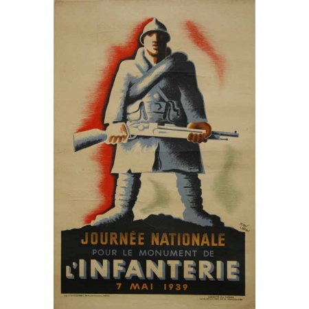 CARLU Jean Journee Nationale pour le monument de l infanterie