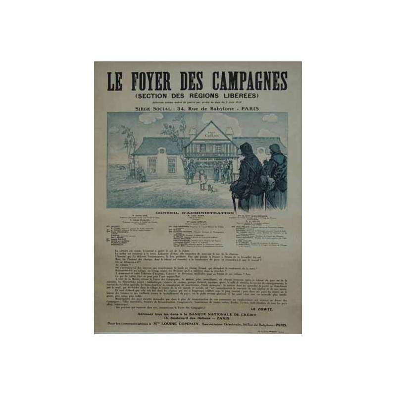 Anonyme Le foyer des campagnes