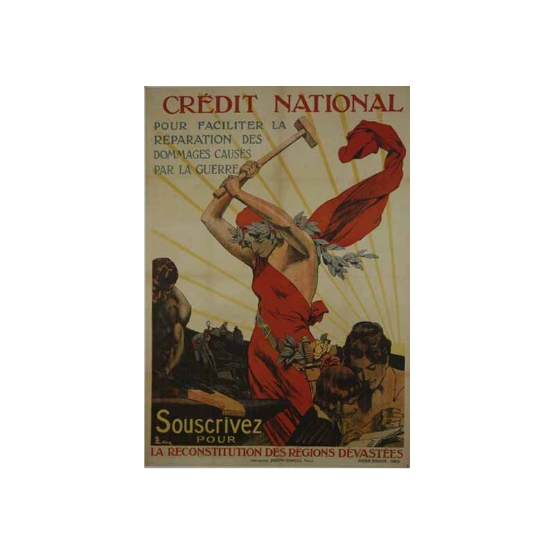 LELONG Pour faciliter la reparation des dommages de la Guerre