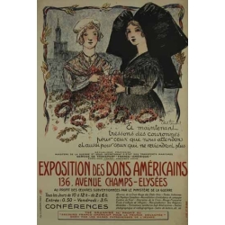 TRUCHET Abel Exposition des dons americains