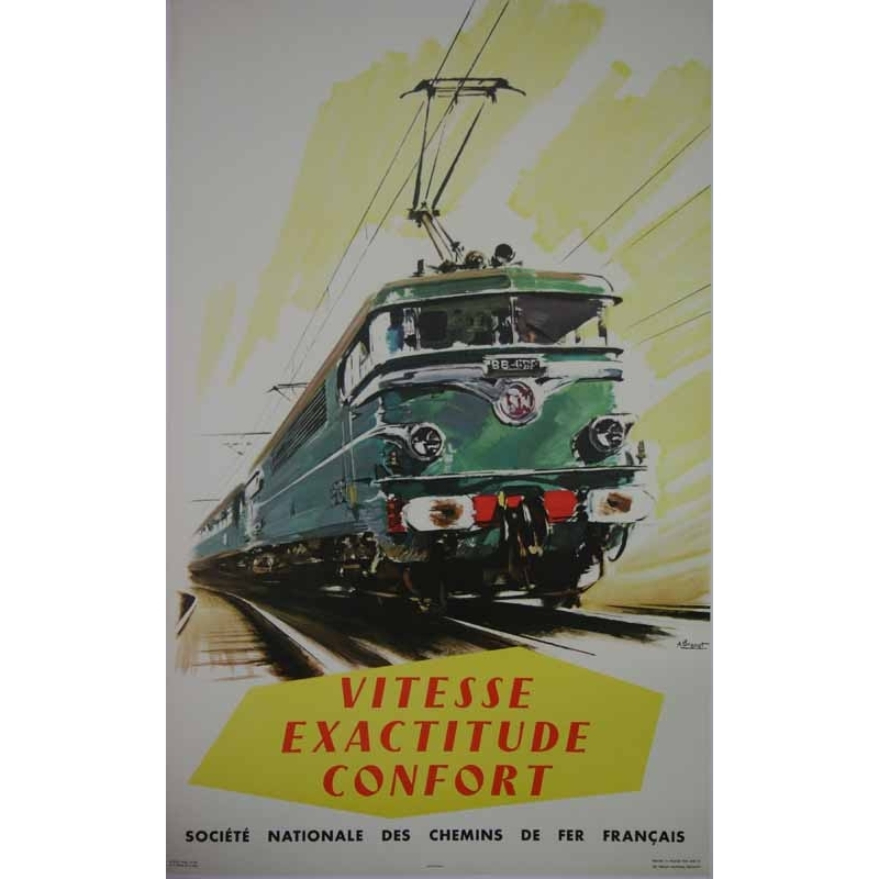 A. BRENET SNCF - Vitesse Exactitude Confort