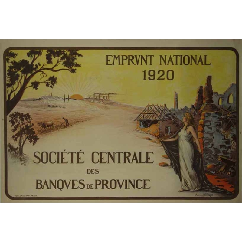 VUILLAUME Marcel Emprunt National 1920